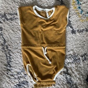 Quincy mae terry cloth romper